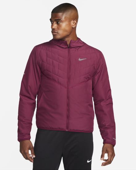 Chaquetas Nike Therma-FIT Repel Synthetic-Fill Running Hombre Burdeos | HIQRN-4965