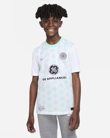 Jersey Nike Racing Louisville FC Stadium Away Kids Dri-FIT Soccer Niña Blancas Verde Menta Lavanda Blancas | RZDUQ-4513