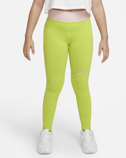 Leggins Nike Air Essentials Kids Niña Verde Verde Oliva | FSPAM-1076