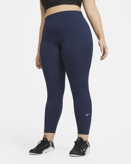 Leggins Nike Dri-FIT One Mid-Rise Mujer Obsidian Blancas | GKBTX-1027