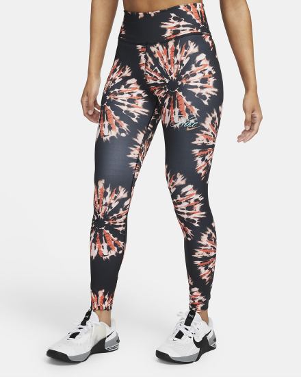 Leggins Nike One Luxe Resort Mid-Rise 7/8 Mujer Negras | ASOZP-5809