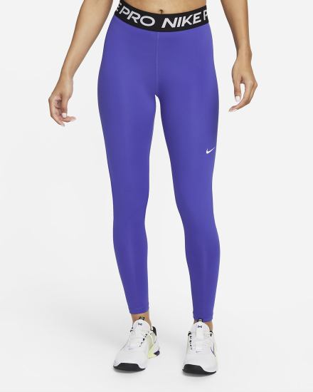 Leggins Nike Pro 365 (Plus Size) Mujer Negras Blancas | OFUKY-3612