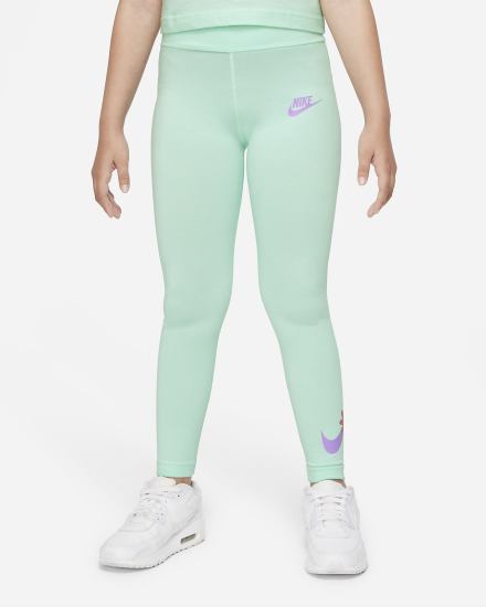 Leggins Nike Sportswear Essential Kids Niña Verde Menta Rosas Azules Moradas | UHBQS-8170