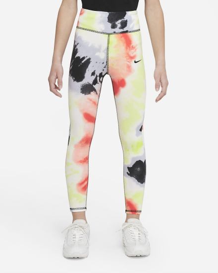 Leggins Nike Sportswear Favorites Kids Tie-Dye Niña Negras | ETXBJ-3976