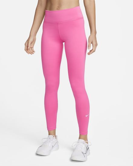 Leggins Nike Therma-FIT One Mid-Rise Mujer Blancas | QLXJR-9257