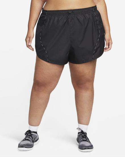 Pantalones Cortos Nike Air Running (Plus Size) Mujer Negras | RKSZP-4189