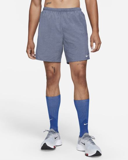 Pantalones Cortos Nike Challenger Brief-Lined Running Hombre Obsidian | LPECK-1204