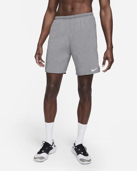 Pantalones Cortos Nike Challenger Brief-Lined Running Hombre Gris | XGDMQ-3167