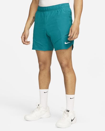 Pantalones Cortos Nike Court Dri-FIT Advantage 7" Tennis Hombre Blancas | GKCPH-9651