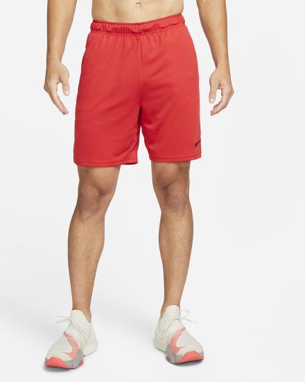 Pantalones Cortos Nike Dri-FIT 8" Knit Training Hombre Rojas Negras | FPTYW-2154