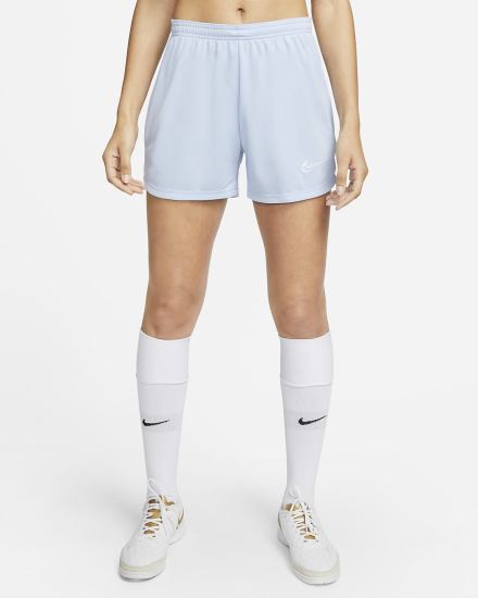 Pantalones Cortos Nike Dri-FIT Academy Knit Soccer Mujer Azules Claro Gris Blancas | UOFJB-3581