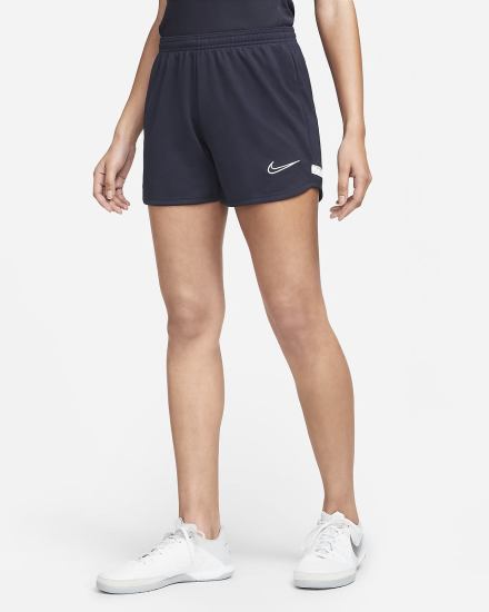 Pantalones Cortos Nike Dri-FIT Academy Knit Soccer Mujer Obsidian Blancas | ZVCDP-4672