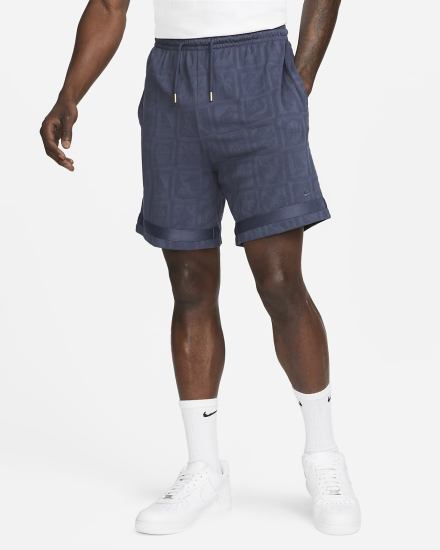 Pantalones Cortos Nike Dri-FIT Basketball Hombre Azules | LSBXY-7968