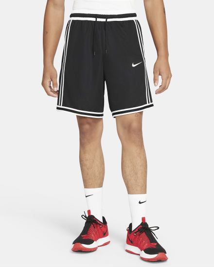 Pantalones Cortos Nike Dri-FIT DNA+ Basketball Hombre Negras Blancas | DUMXA-9520