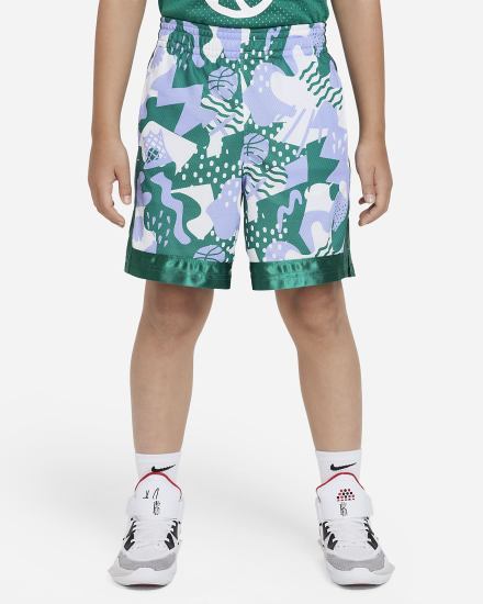 Pantalones Cortos Nike Dri-FIT Elite Kids Basketball (Extended Size) Niño Blancas | GPHJV-2846