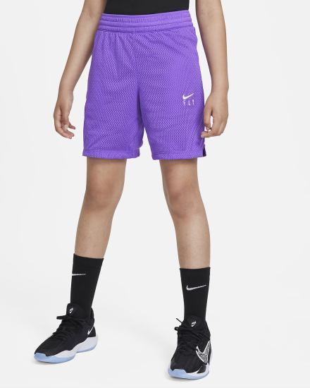 Pantalones Cortos Nike Dri-FIT Fly Essentials Kids Training (Extended Size) Niña Blancas | LKOZR-4973