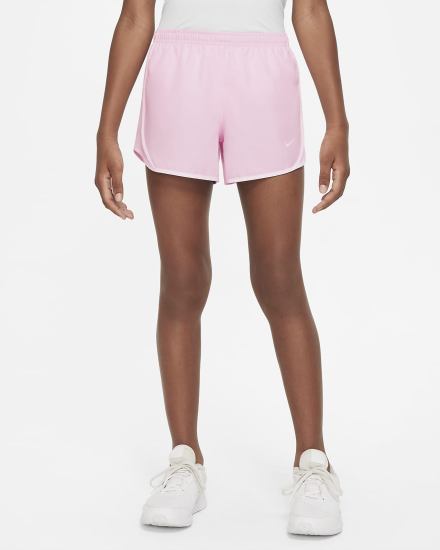 Pantalones Cortos Nike Dri-FIT Tempo Kids Running Niña Rosas Blancas | EFIXA-5018