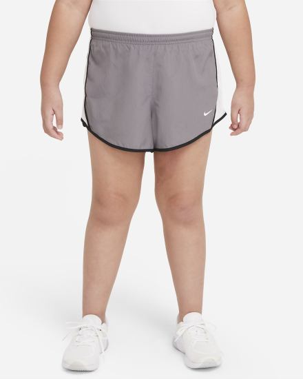 Pantalones Cortos Nike Dri-FIT Tempo Kids Running Niña Blancas Negras | JWGVC-8694
