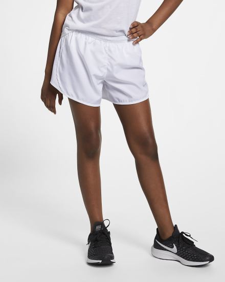 Pantalones Cortos Nike Dri-FIT Tempo Kids Running Niña Blancas Gris | LCZFV-5297