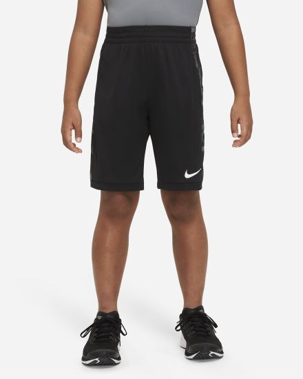 Pantalones Cortos Nike Dri-FIT Trophy Kids Printed Training Niño Negras Blancas | ASFOL-8729