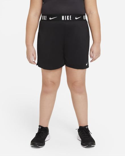 Pantalones Cortos Nike Dri-FIT Trophy Kids 6" Training Niña Negras Blancas | KOIXQ-5089