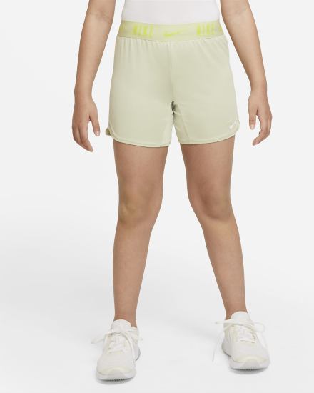 Pantalones Cortos Nike Dri-FIT Trophy Kids 6" Training Niña Verde Oliva | NPBMC-4530