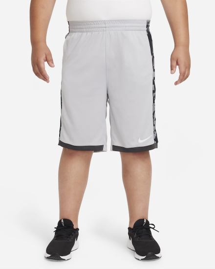 Pantalones Cortos Nike Dri-FIT Trophy Kids Training Niño Gris Claro Gris Oscuro Blancas | XLQNU-6850