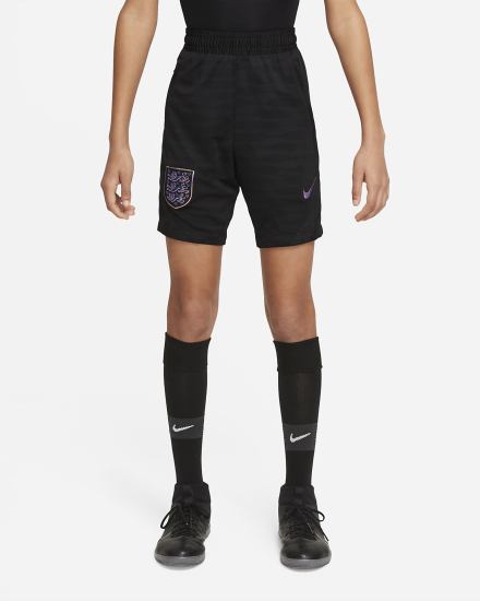 Pantalones Cortos Nike England Strike Kids Dri-FIT Soccer Niña Negras | YFHXR-8916