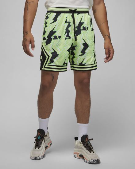 Pantalones Cortos Nike Jordan Dri-FIT Sport BC Diamond Hombre Negras Verde Claro | HBRGJ-6947