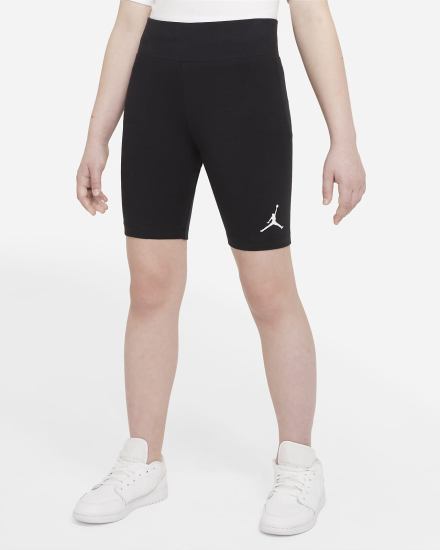 Pantalones Cortos Nike Jordan Kids Bike Niña Negras | LPAES-1520