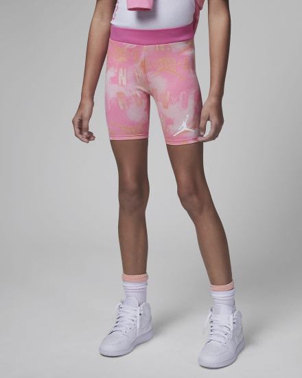 Pantalones Cortos Nike Jordan Kids Essentials Printed Bike Niña Rosas | RSTEL-9408