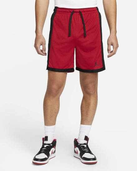 Pantalones Cortos Nike Jordan Sport Dri-FIT Mesh Hombre Rojas Negras | QCGJR-8532