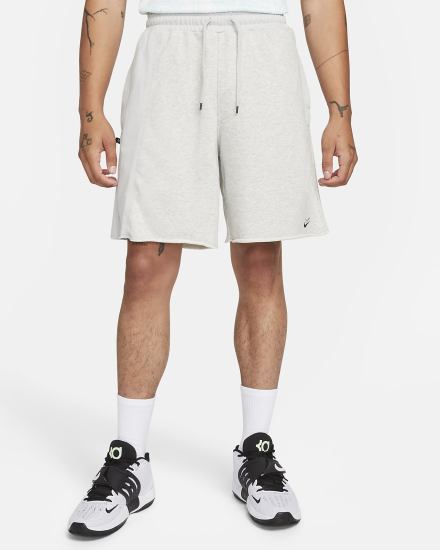 Pantalones Cortos Nike KD French Terry Hombre Gris Rojas Claro | KNWDP-0592