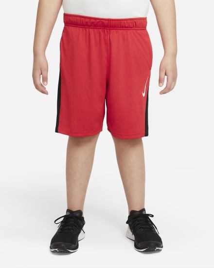 Pantalones Cortos Nike Kids Training Niño Rojas Negras Blancas | ZPLGM-8241