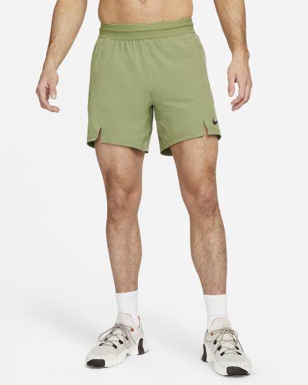 Pantalones Cortos Nike Pro Dri-FIT Flex 6" Training Hombre Negras | ORXVY-4209