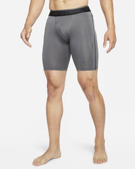 Pantalones Cortos Nike Pro Dri-FIT Long Hombre Gris Negras | ROWYE-8374