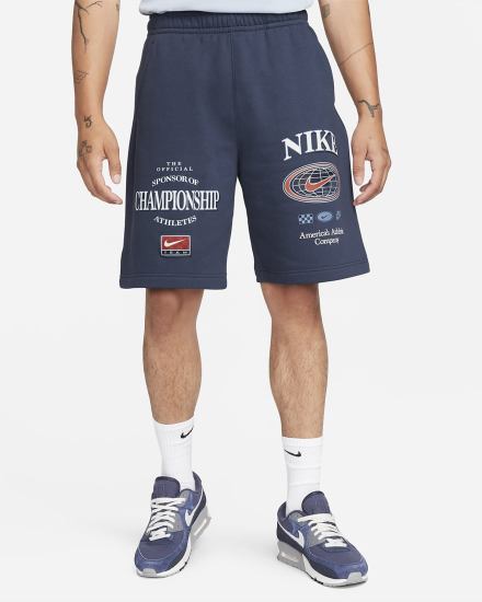 Pantalones Cortos Nike Sportswear Club Americana Hombre Azules | VTISB-5280
