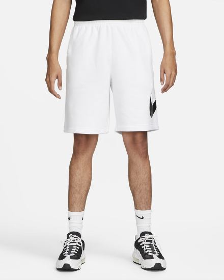 Pantalones Cortos Nike Sportswear Club Estampadas Hombre Blancas | DHUMJ-5421