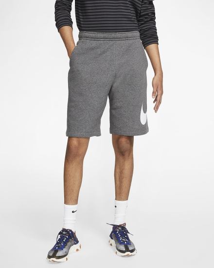 Pantalones Cortos Nike Sportswear Club Estampadas Hombre Gris Blancas | RYVSA-8156