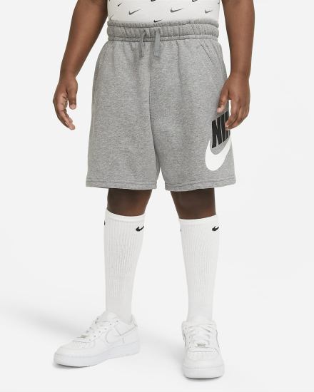 Pantalones Cortos Nike Sportswear Club Fleece Kids Niño Gris Oscuro | BDMXK-2039