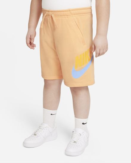 Pantalones Cortos Nike Sportswear Club Fleece Kids Niño Naranjas | GQLHK-6358