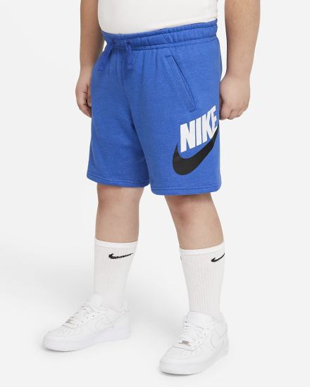 Pantalones Cortos Nike Sportswear Club Fleece Kids Niño Azul Real | OIRES-8051