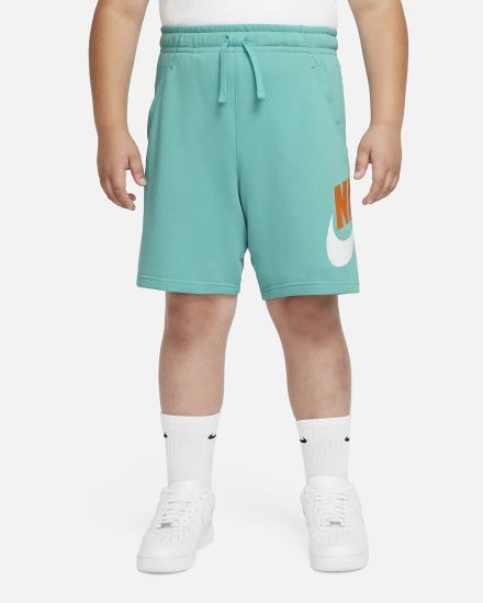 Pantalones Cortos Nike Sportswear Club Fleece Kids Niño Turquesa Amarillo Oscuro | PGHIK-6082