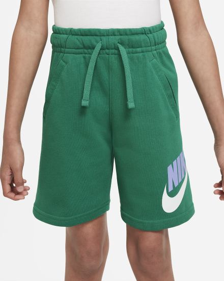 Pantalones Cortos Nike Sportswear Club Fleece Kids Niño Verde | PZUXA-5280
