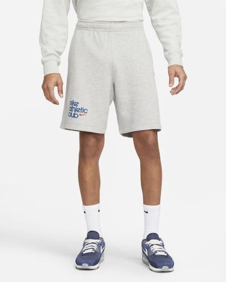 Pantalones Cortos Nike Sportswear Club French Terry Hombre Gris Oscuro | QYHNM-0183
