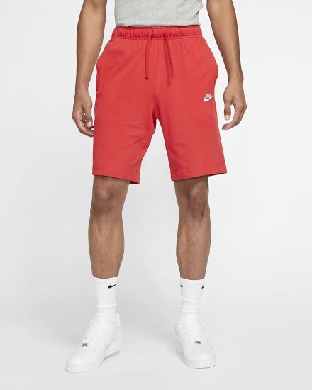 Pantalones Cortos Nike Sportswear Club Hombre Rojas Blancas | UTWZC-1278