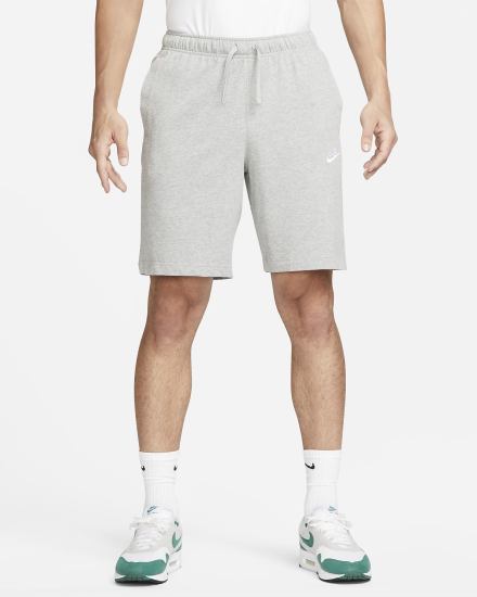 Pantalones Cortos Nike Sportswear Club Hombre Gris Oscuro Blancas | UXVWE-6407