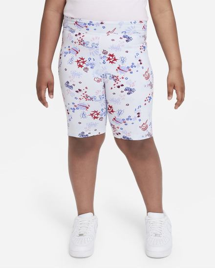 Pantalones Cortos Nike Sportswear Icon Clash Kids 7" Bike Niña Gris | XKIAB-6417