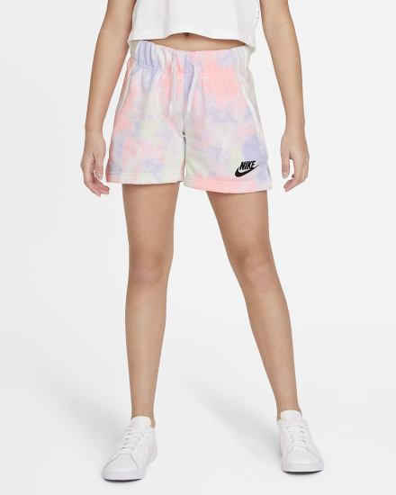 Pantalones Cortos Nike Sportswear Kids Niña Rosas | SJGZP-3504