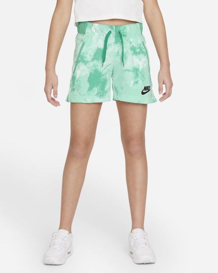 Pantalones Cortos Nike Sportswear Kids Niña Verde | UAMCQ-5426